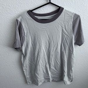 Madewell Neutral Colorblock Tee